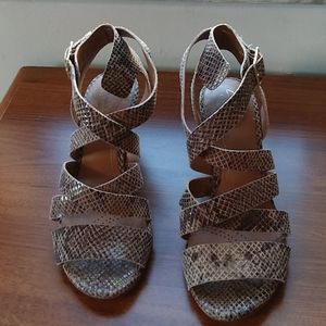 Clarks Leather Strappy Sandals